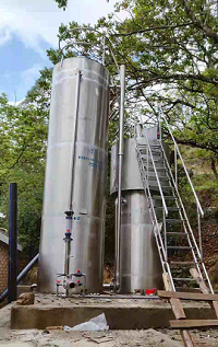 日處理200m3不銹鋼一體化凈水器